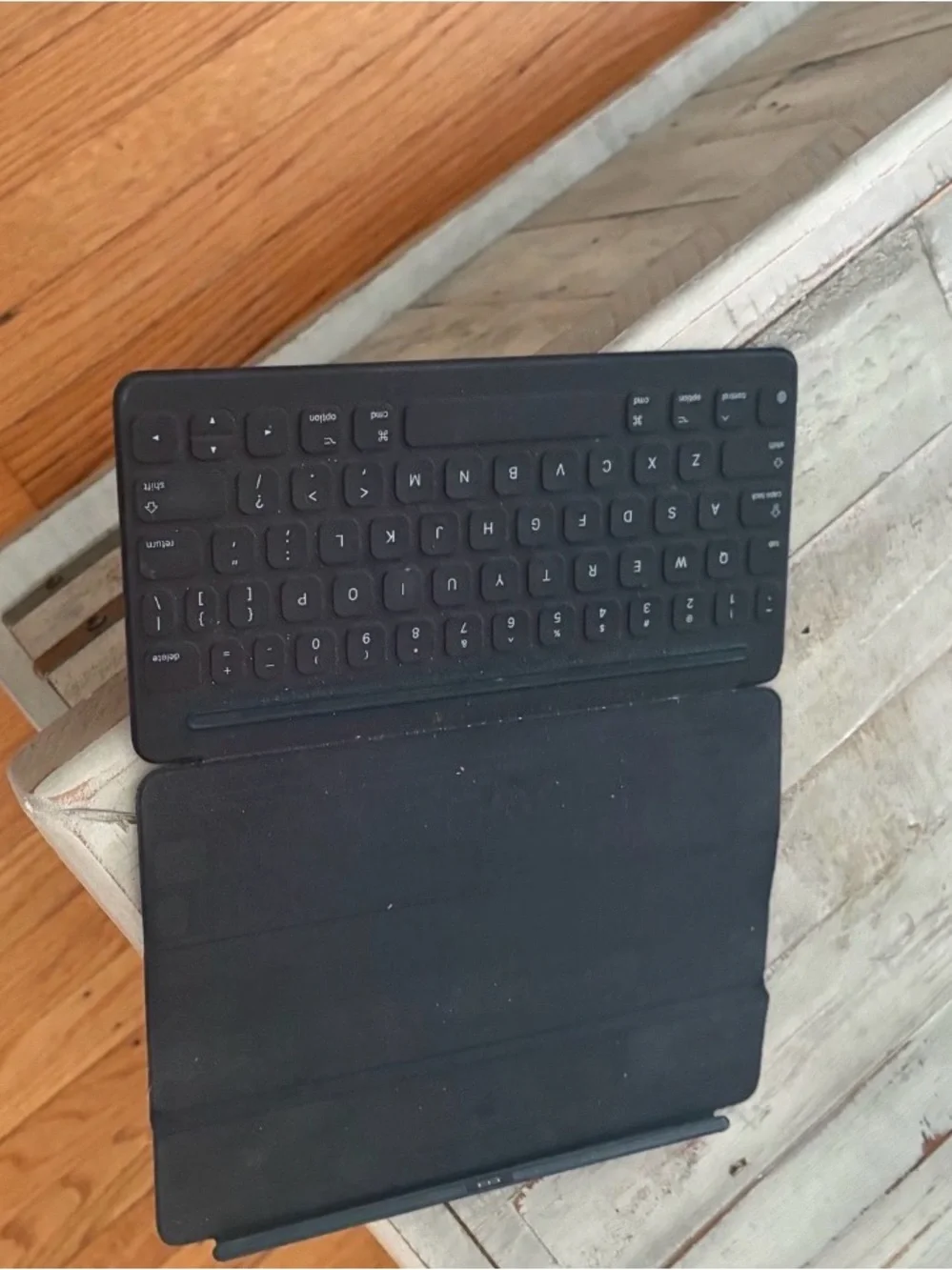 Black Apple  Tablet with Protective Case - Sleek Touchscreen Display